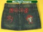 chinese 28 olympic advertising denim skirt 001